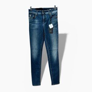 🌻NEW w/tags A|X Armani Exchange J01 Super Skinny Mid Rise Jeans Size 25
